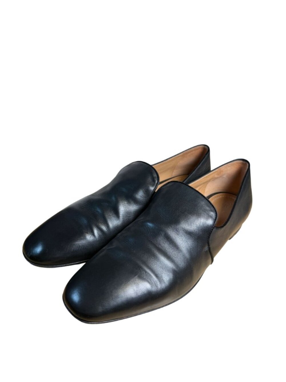 The Row Alys Black Leather Slipper Loafer Size EU 40 U 10 - Picture 12 of 12
